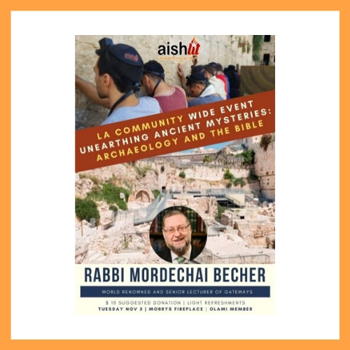 Taco Tuesday with Rabbi Mordechai Becher - AishLIT Website