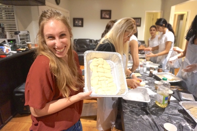 AishLIT Monthly Challah Bake, october, 2017 - 22