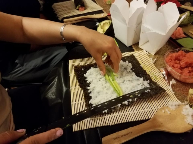 Sushi Social, Roll Your Own Sushi - AishLIT Website 7